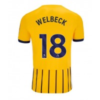 Echipament fotbal Brighton Danny Welbeck #18 Tricou Deplasare 2024-25 maneca scurta